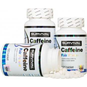 Survival Caffeine Fair Power 120 tbl - AKCE 2+1 ZDARMA