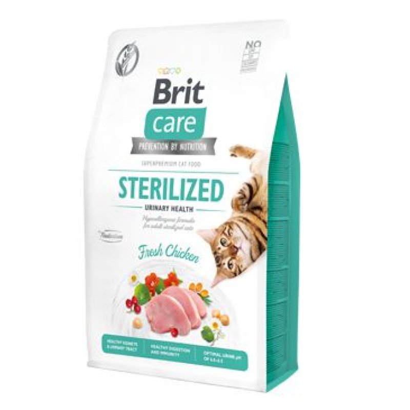 Brit Care Cat GF Sterilized Urinary Health 2 kg