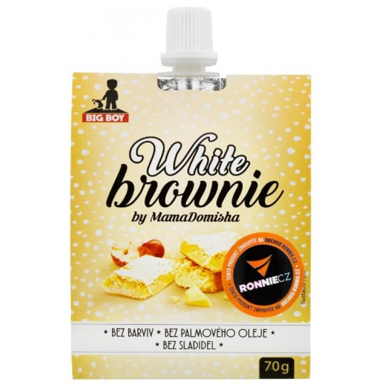 Lískooříškový kešu krém White Brownie 70 g