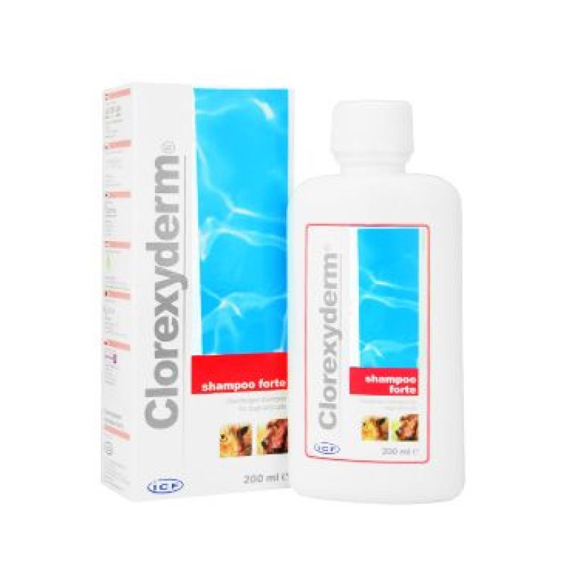 Clorexyderm forte šampon ICF 200 ml