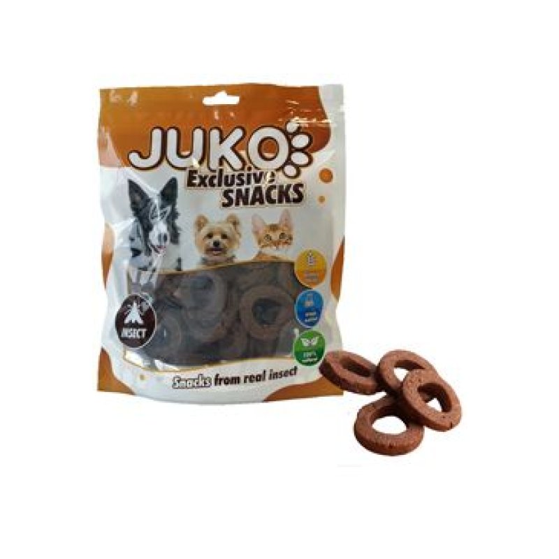 Juko Snacks Hmyzí kroužky 250 g