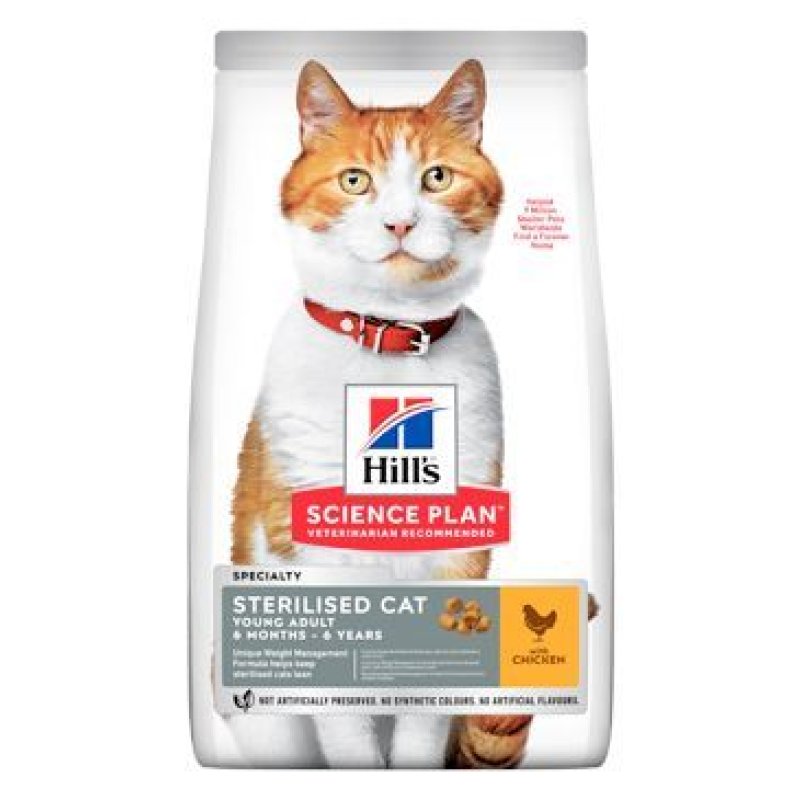 Hill's Fel. SP Adult Young Steril. Cat Chicken 300 g