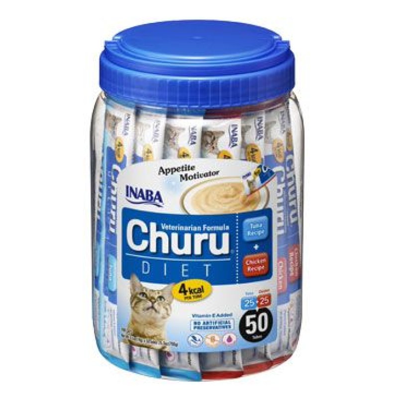 Churu Cat Vet Diet Purée Tuna&Chicken Varieties 50 x 14 g