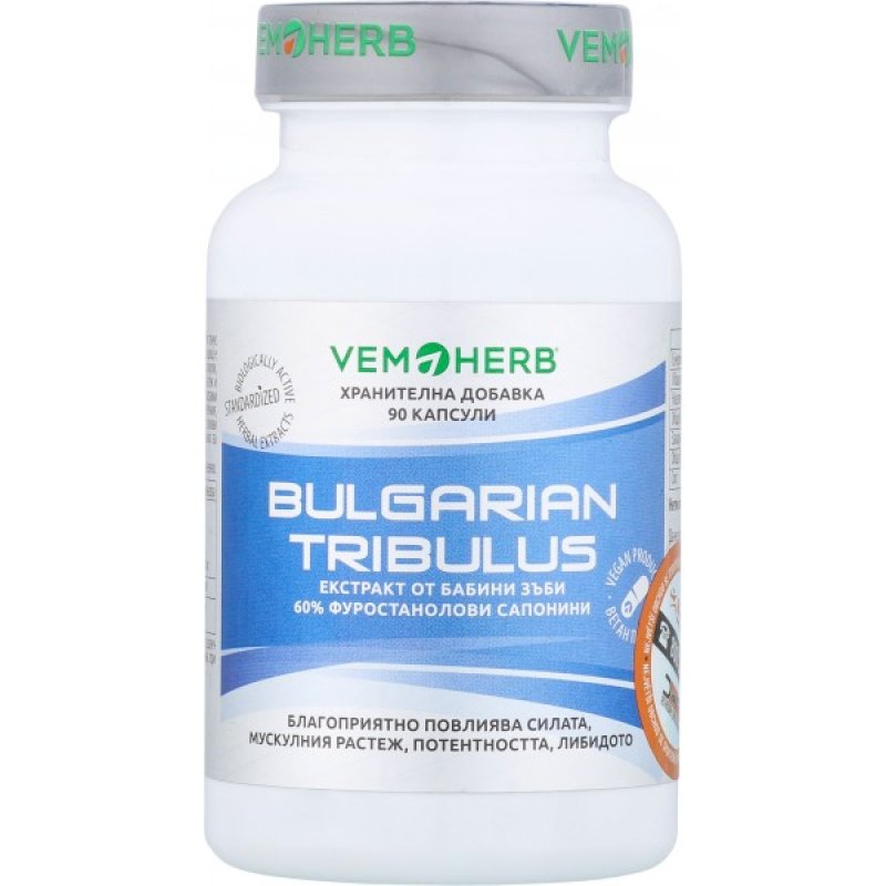 VemoHerb Bulgarian Tribulus 90 cps