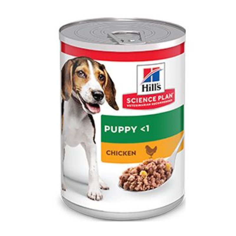 Hill's Can. SP Puppy Chicken konzerva 370 g