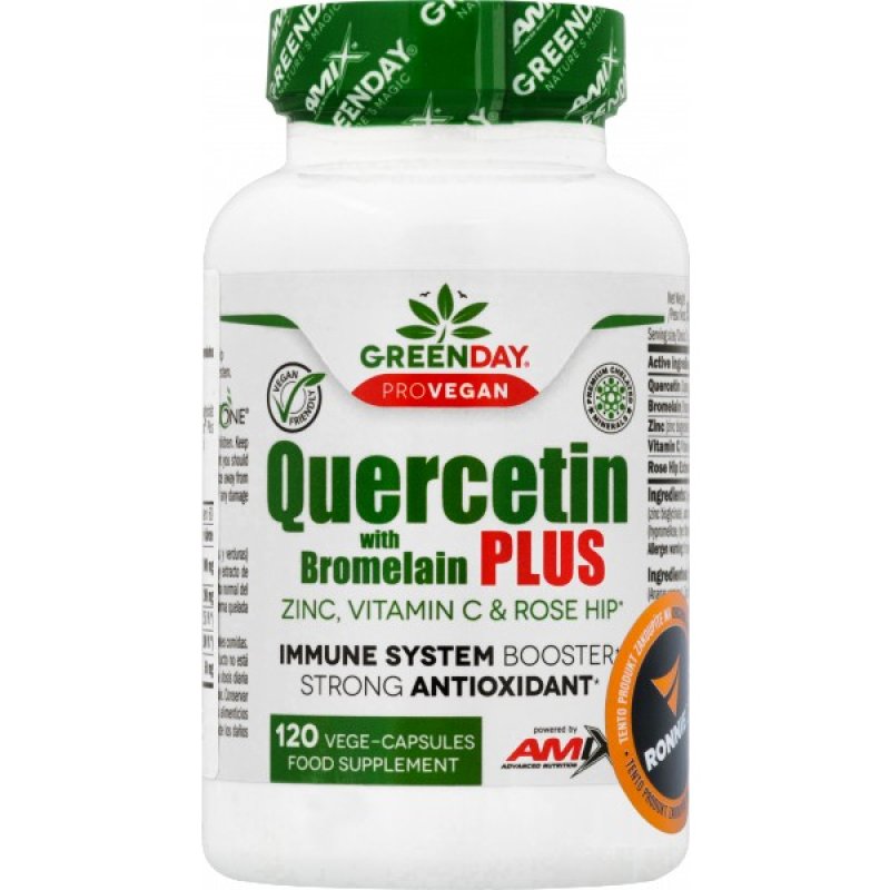 Amix Quercetin with Bromelain Plus - 120 cps