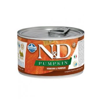 N&D DOG PUMPKIN Adult Venison & Pumpkin Mini 140 g