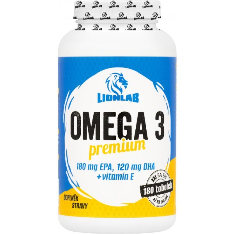 Lionlab Omega 3 Premium XXL 180 tob