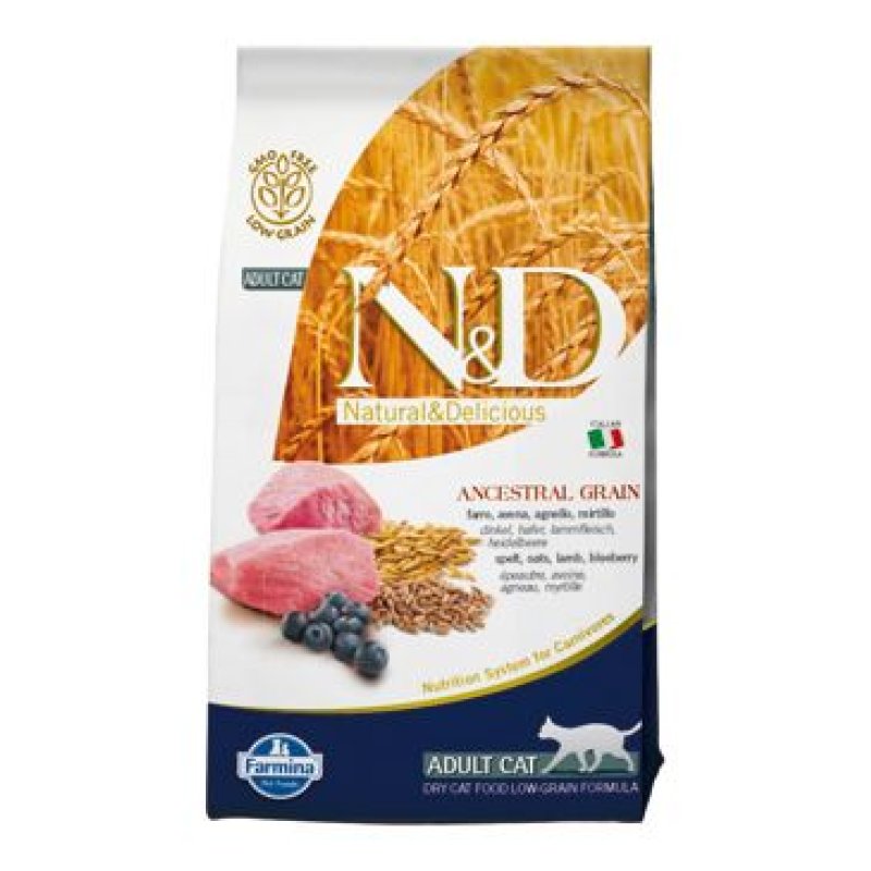 N&D LG CAT Adult Lamb & Blueberry 5 kg