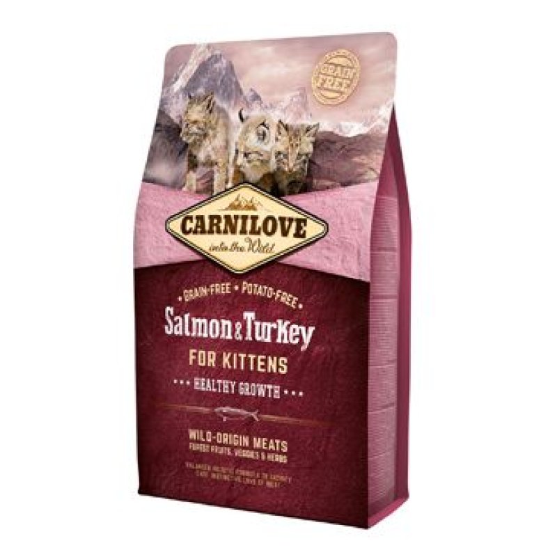 Carnilove Cat Salmon & Turkey for Kittens HG 2 kg