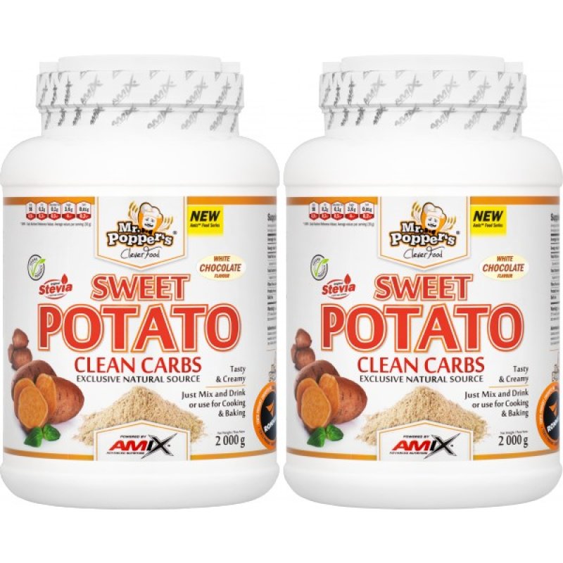 Amix Sweet Potato Clean Carbs 2000 g - akce 1+1