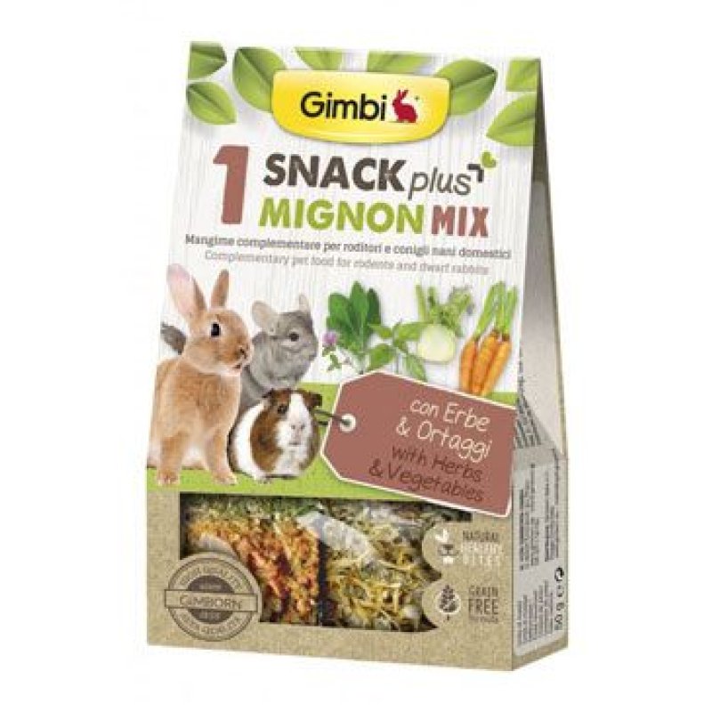 Gimbi Snack Plus Mingon mix 1 - 50 g