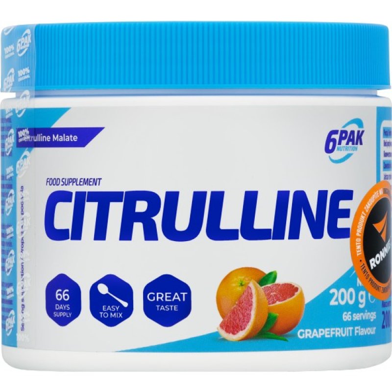 6Pak Nutrition Citrulline - 200 g, grep