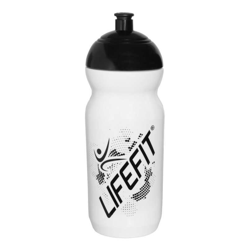 Cyklo láhev LIFEFIT G-600, 600ml, bílá