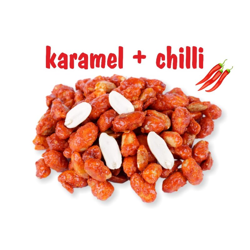 Arašídy v karamelu s CHILLI 250g