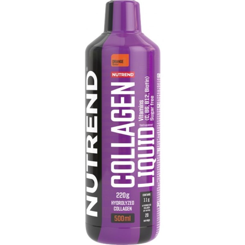 Nutrend Collagen Liquid - 500 ml, pomeranč