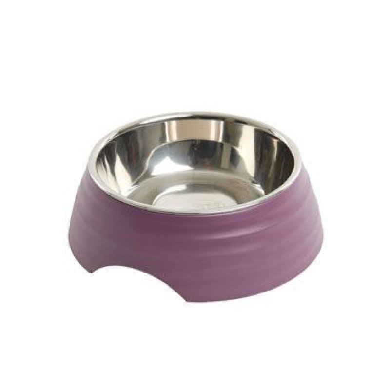 Miska melamin Frosted Ripple Bowl 350ml fialová BUSTER