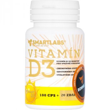 Smartlabs Vitamín D3 - 120 cps