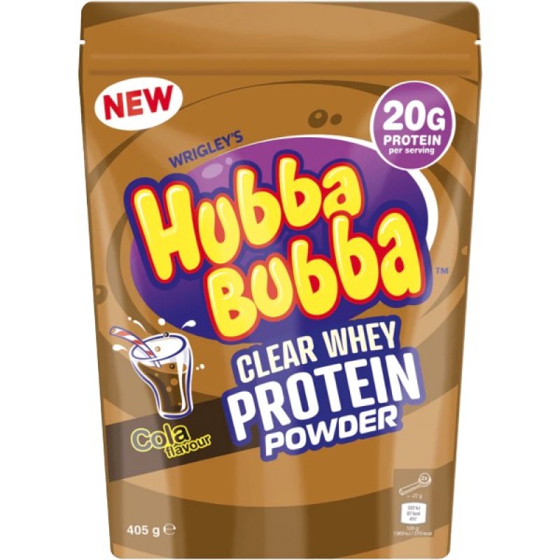 Mars Hubba Bubba Clear Whey Protein Powder - 405 g, cola