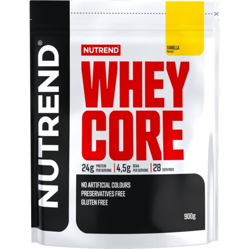 Nutrend Whey Core - 900 g, jahoda