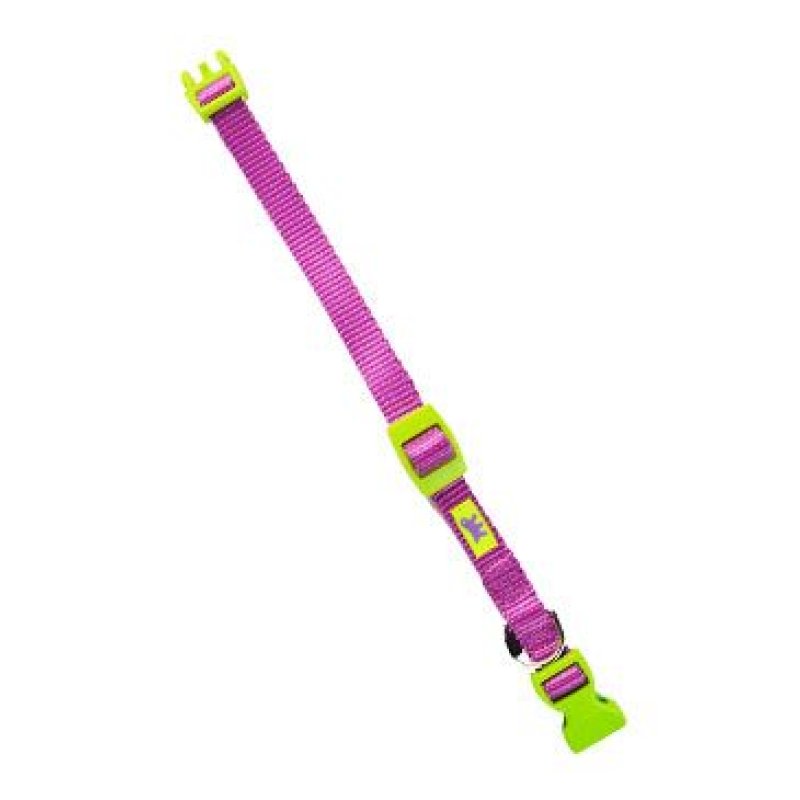 Ferplast obojek nylon CLUB C 44 cm x 15 mm světle fialový