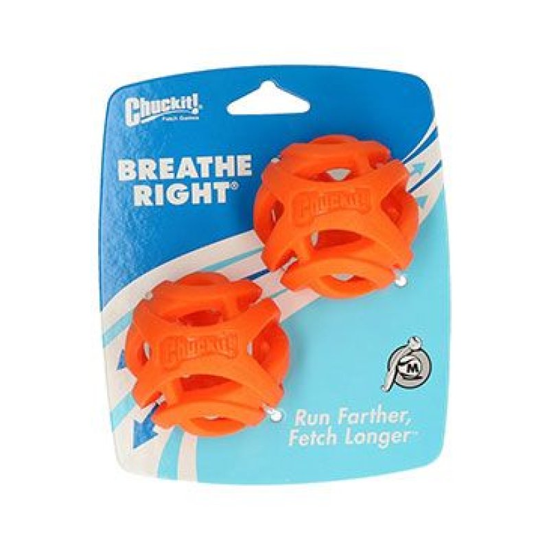 Hračka pes Chuckit Breathe Right Fetch Ball Medium 2 ks