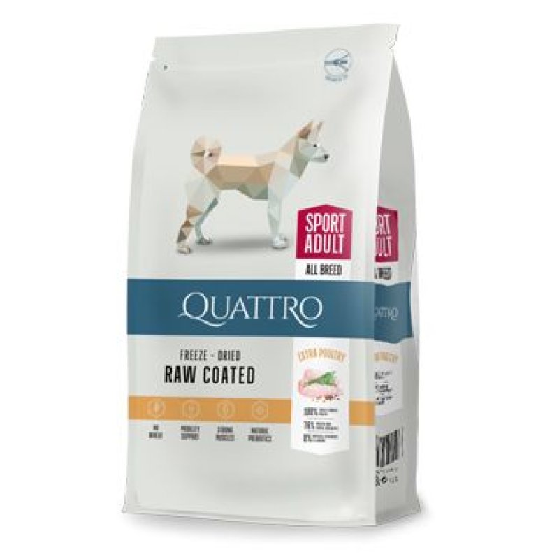 QUATTRO Dog Dry Premium All Breed ACTIVE Adult 3 kg