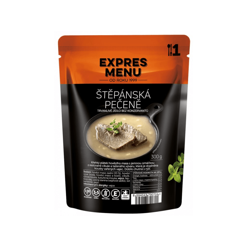 EXPRES MENU Štěpánská pečeně 300 g (1 porce)