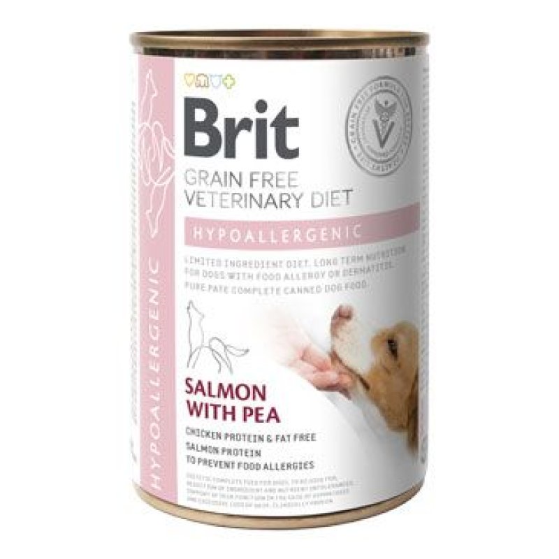 Brit VD Dog GF konz. Hypoallergenic 400 g