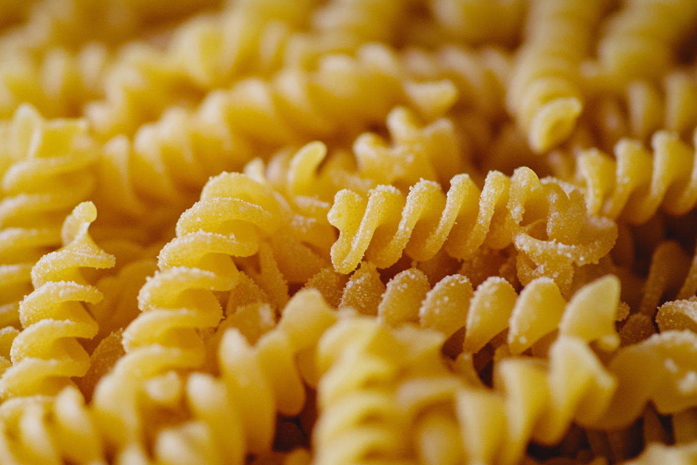 Fusilli těstoviny