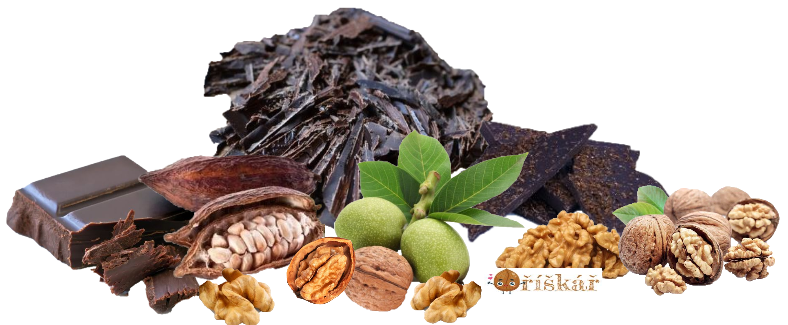 Vlašské ořechy v HOŘKÉ čokoládě - 250 g