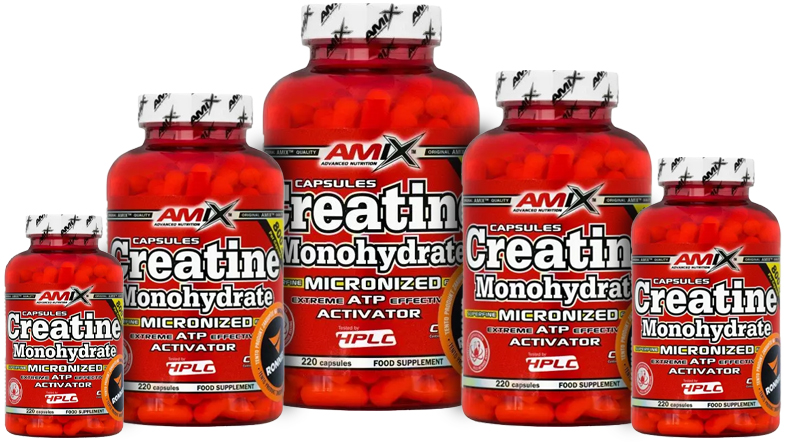 Amix Creatine Monohydrate Caps 500 Cps Oříškářcz 6403