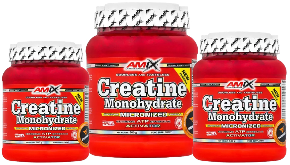 Amix Creatine Monohydrate Powder 500 G Oříškářcz 9638