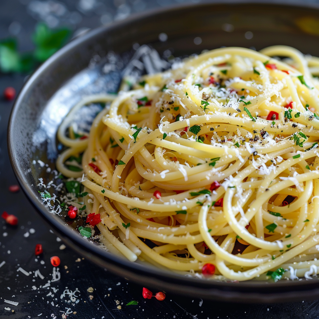 RECEPT: Špagety aglio olio e peperoncino